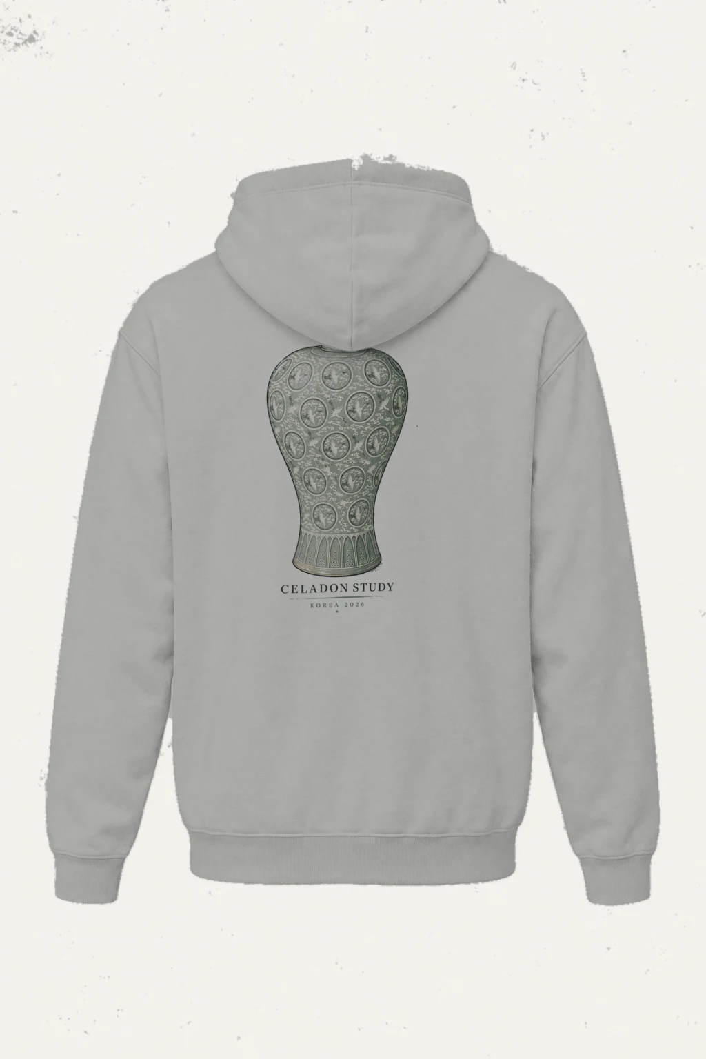 "Celadon Study Korea" Heavy Blend Unisex Pullover Hoodie | Gildan 18500