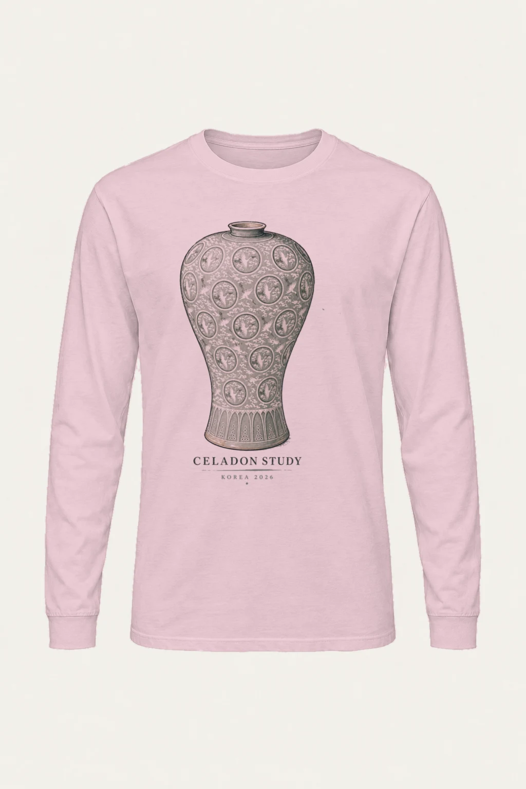 "Celadon Study Korea" Unisex Longsleeve T-shirt | Gildan 2400
