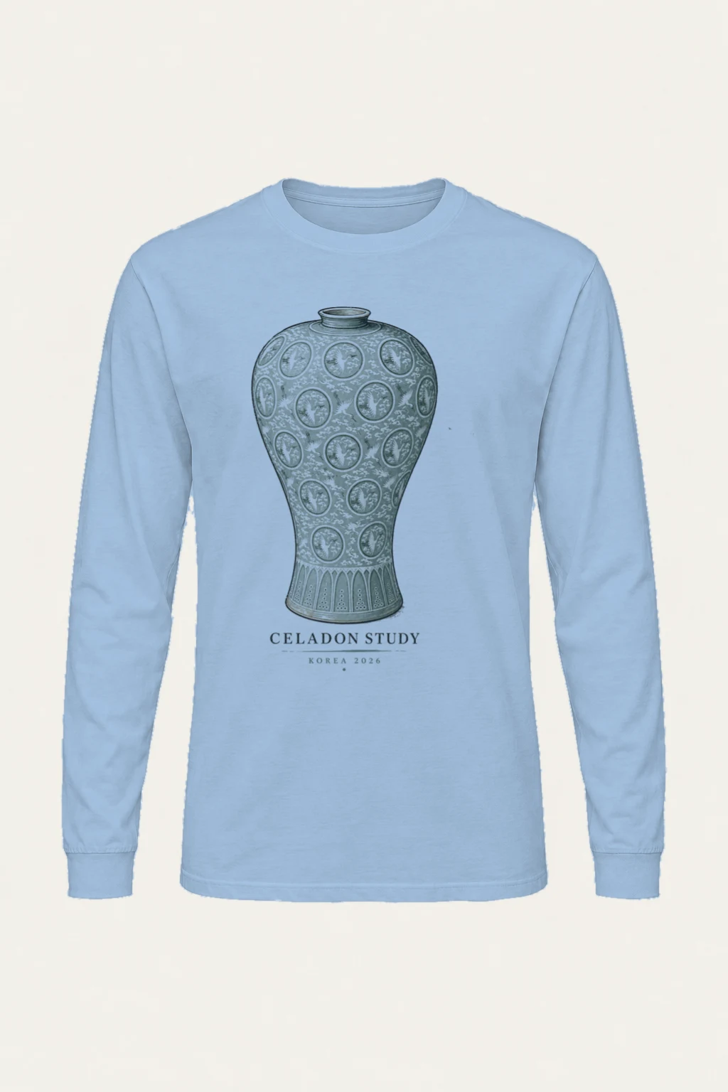 "Celadon Study Korea" Unisex Longsleeve T-shirt | Gildan 2400
