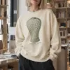 "Celadon Study" Unisex Sponge Fleece Crewneck Sweatshirt | Bella + Canvas 3901