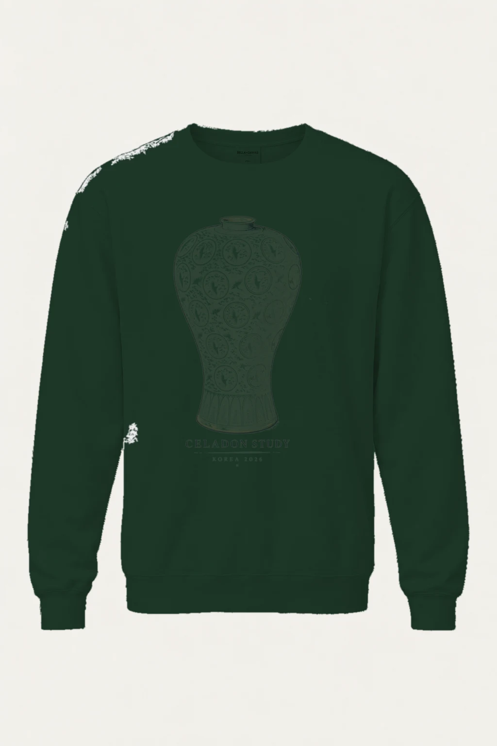 "Celadon Study" Unisex Sponge Fleece Crewneck Sweatshirt | Bella + Canvas 3901