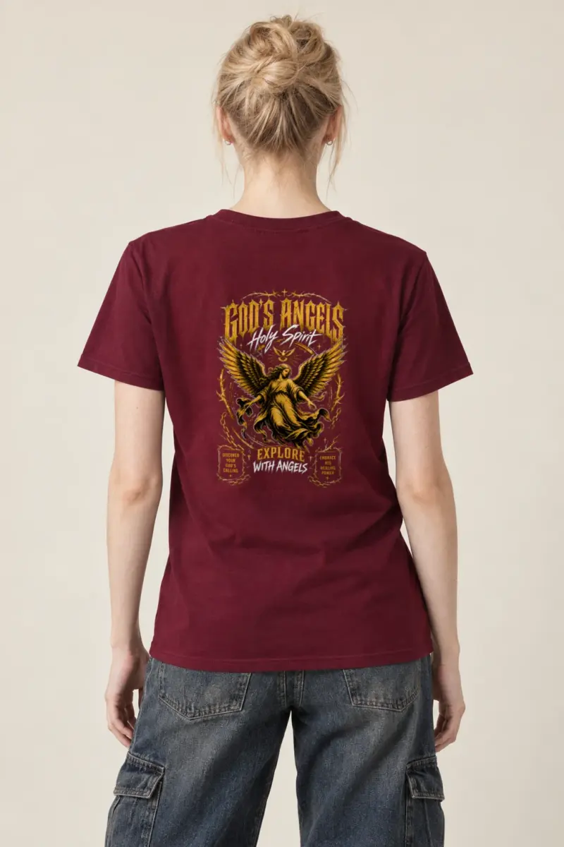 "Celestial Calling" Heavyweight Unisex Crewneck T-shirt