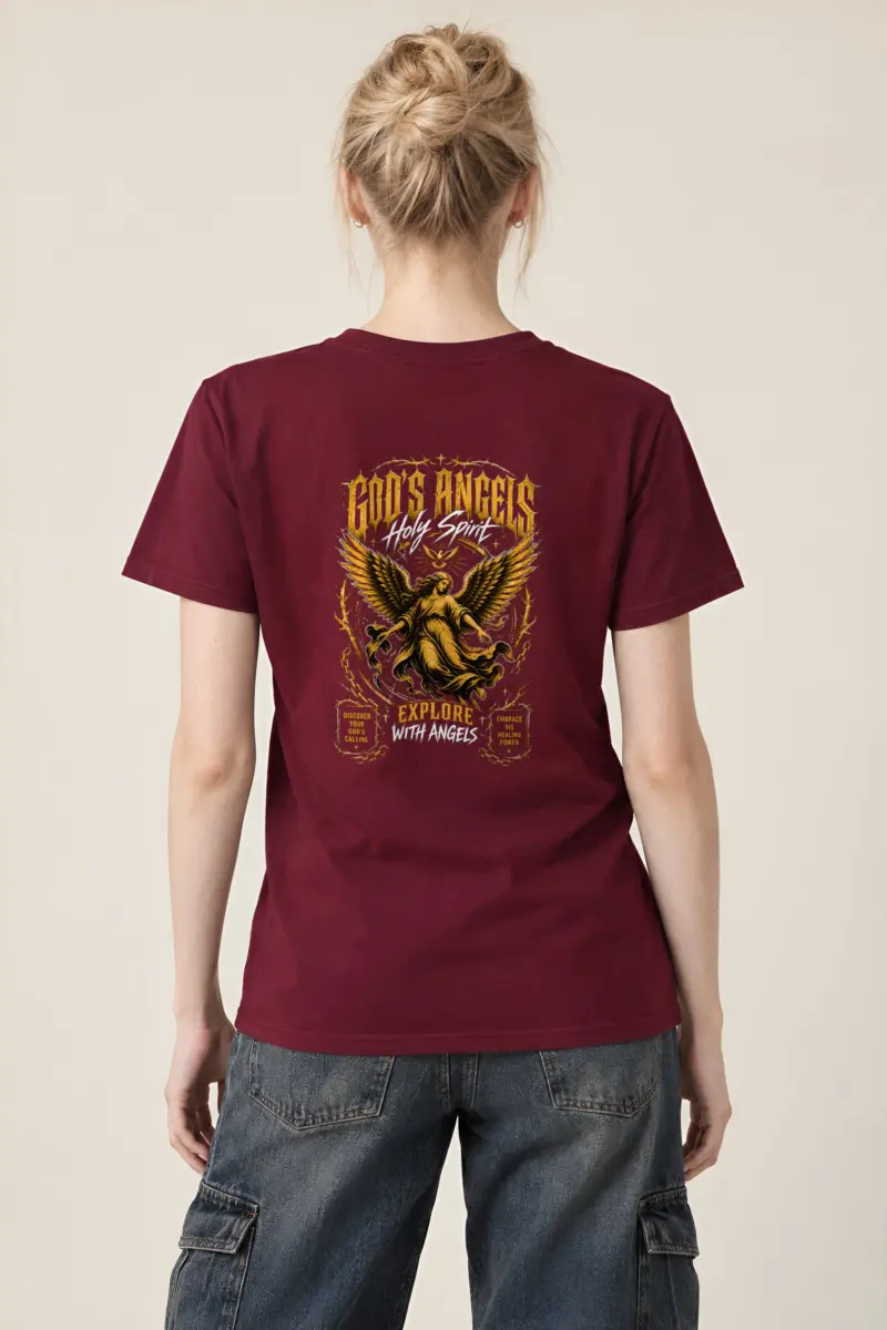 "Celestial Calling" Heavyweight Unisex Crewneck T-shirt
