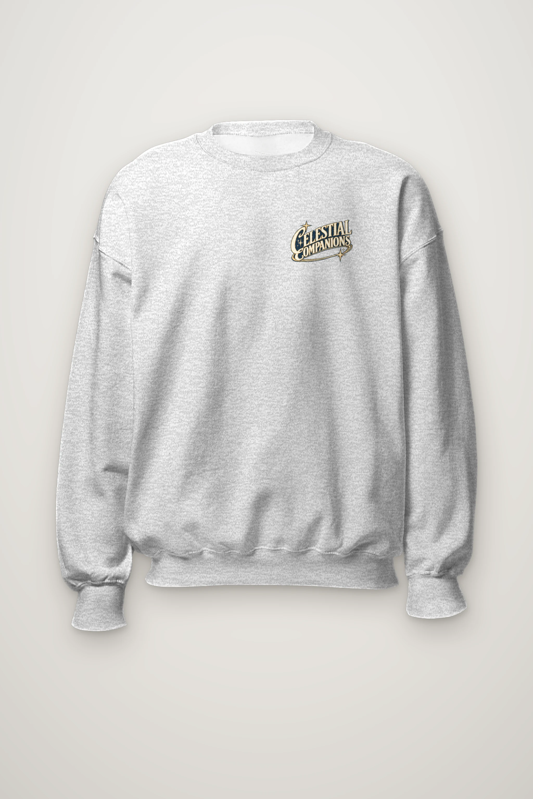 "Celestial Companions" Heavy Blend Unisex Crewneck Sweatshirt