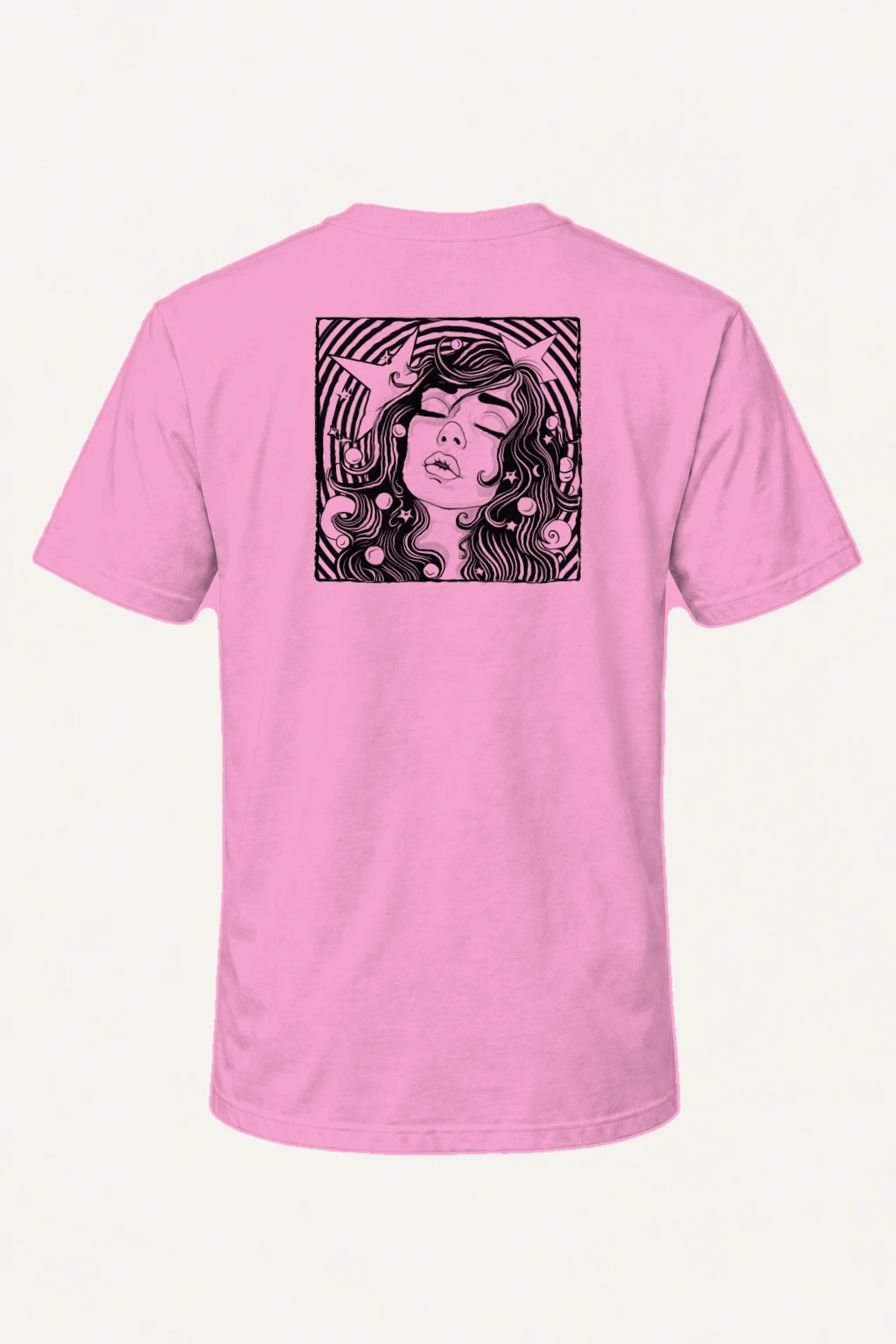 "Celestial Dreamflow" Heavyweight Unisex Crewneck T-shirt | Gildan 5000