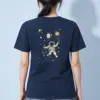 "Celestial Drifter" Heavyweight Unisex Crewneck T-shirt
