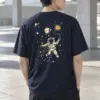 "Celestial Drifter" Heavyweight Unisex Crewneck T-shirt | Gildan 5000