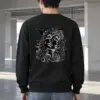 "Celestial Flow Face" Heavy Blend Unisex Crewneck Sweatshirt