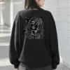 "Celestial Flow Face" Heavy Blend Unisex Crewneck Sweatshirt | Gildan 18000