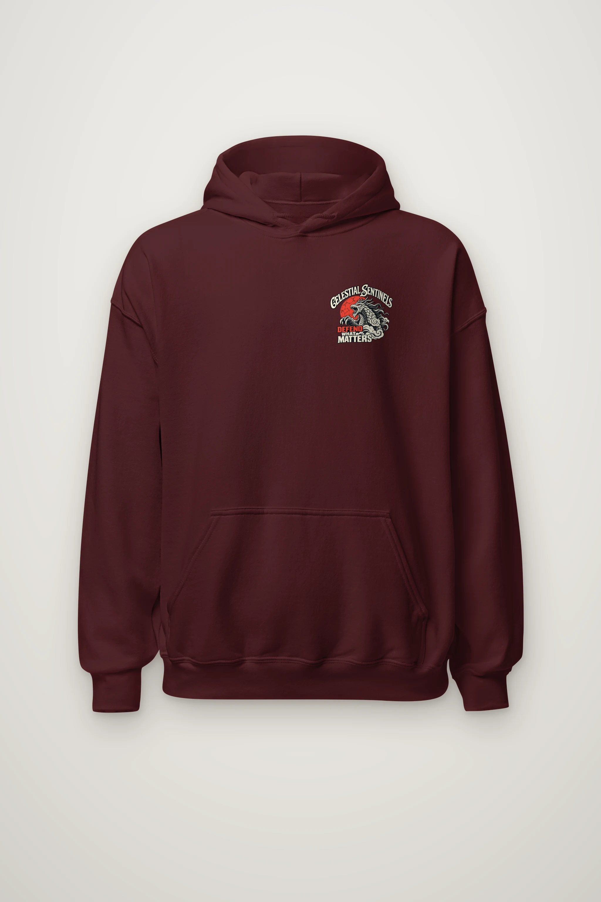 "Celestial Sentinels" Heavy Blend Unisex Pullover Hoodie