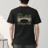 "Central Park Bridge" Heavyweight Unisex Crewneck T-shirt
