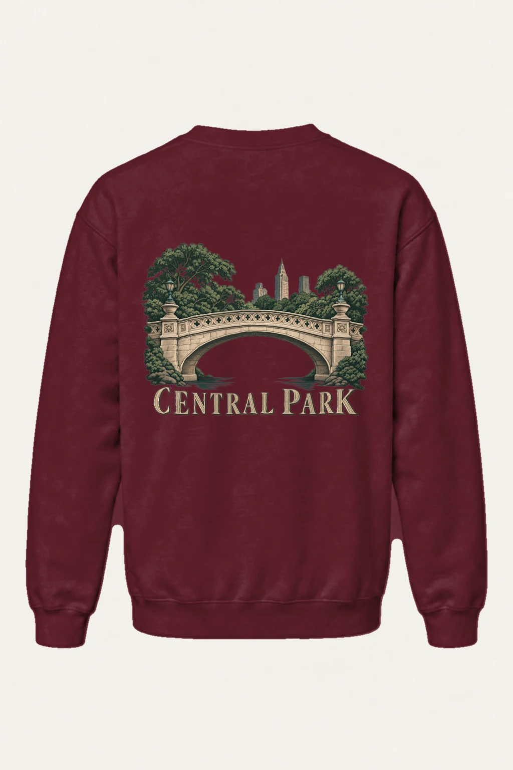 "Central Park Reverie" Heavy Blend Unisex Crewneck Sweatshirt | Gildan 18000