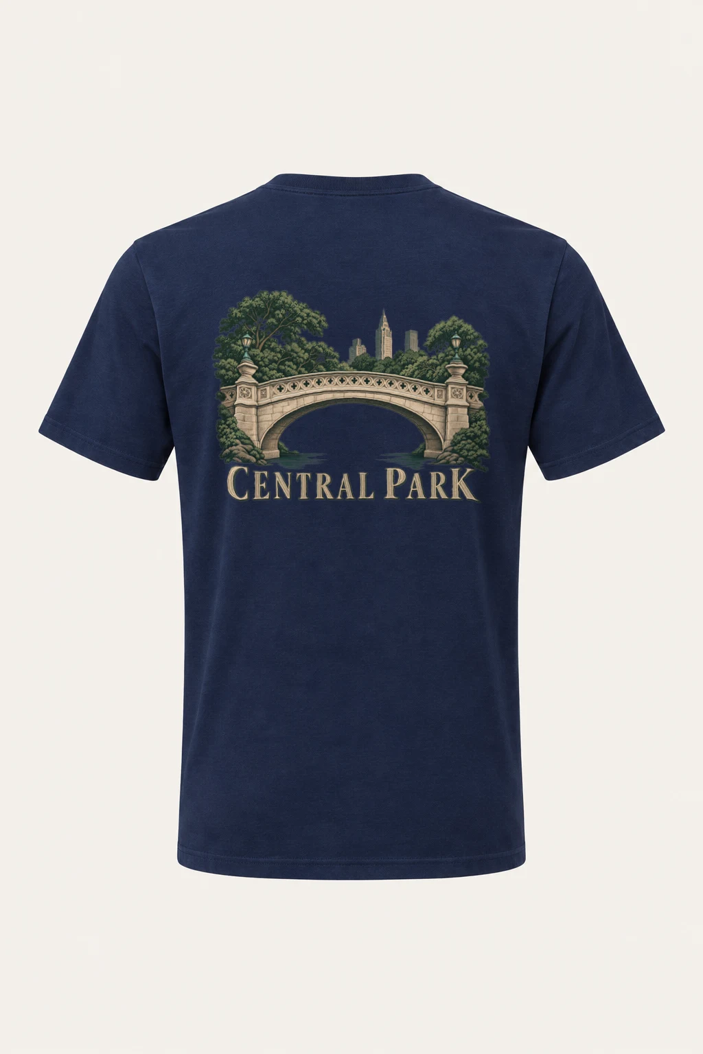 "Central Park Reverie" Heavyweight Unisex Crewneck T-shirt | Gildan 5000