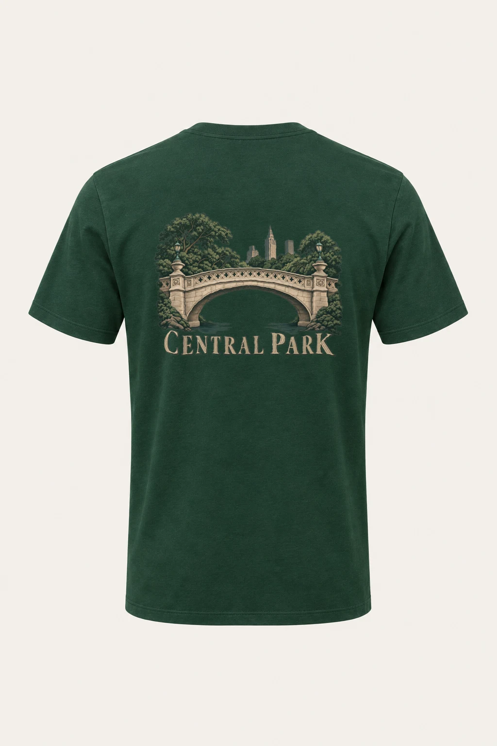"Central Park Reverie" Heavyweight Unisex Crewneck T-shirt | Gildan 5000