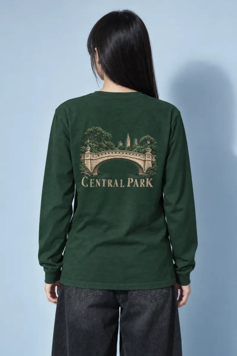 "Central Park Reverie" Unisex Longsleeve T-shirt | Gildan 2400