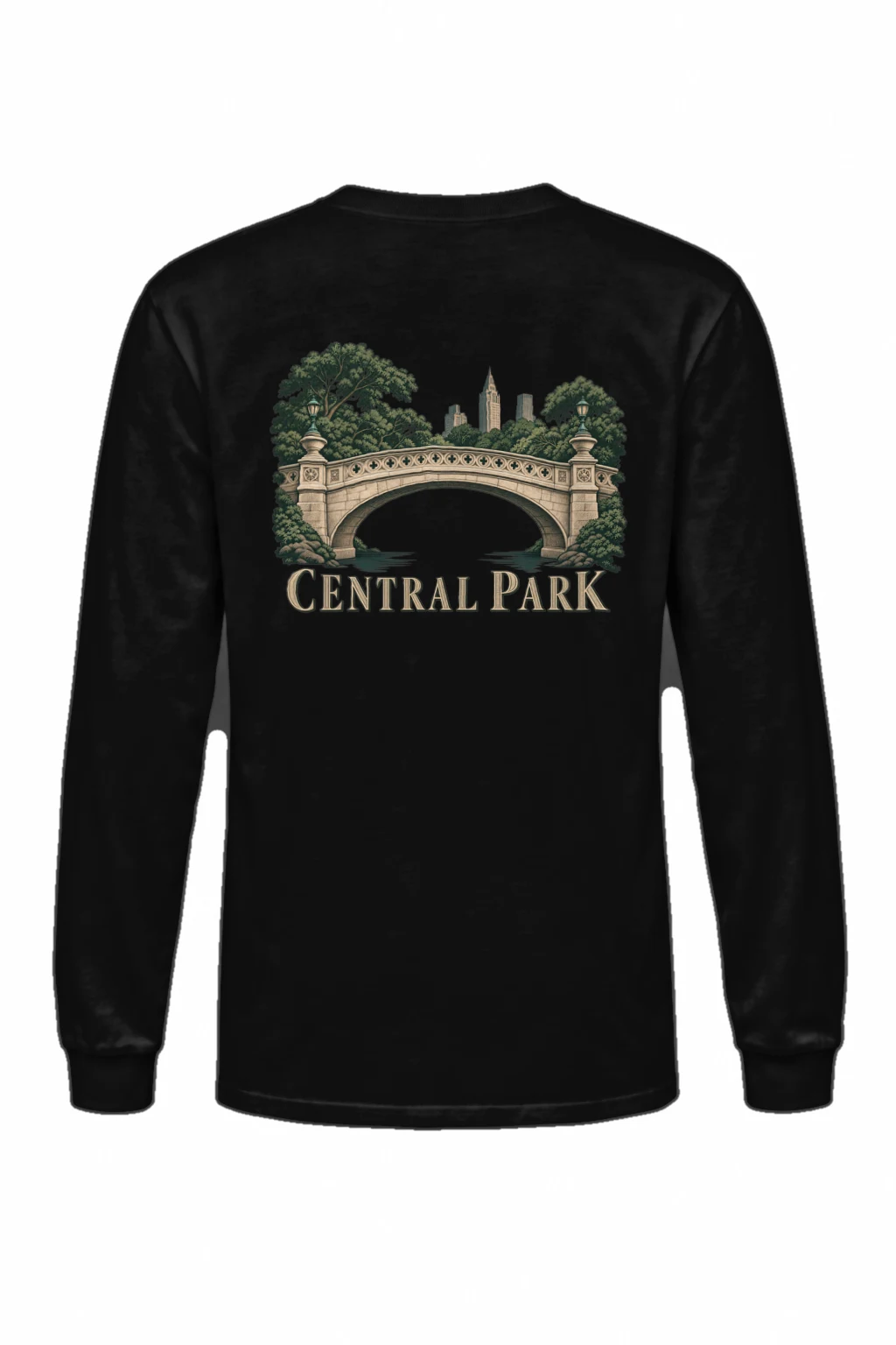 "Central Park Reverie" Unisex Longsleeve T-shirt | Gildan 2400