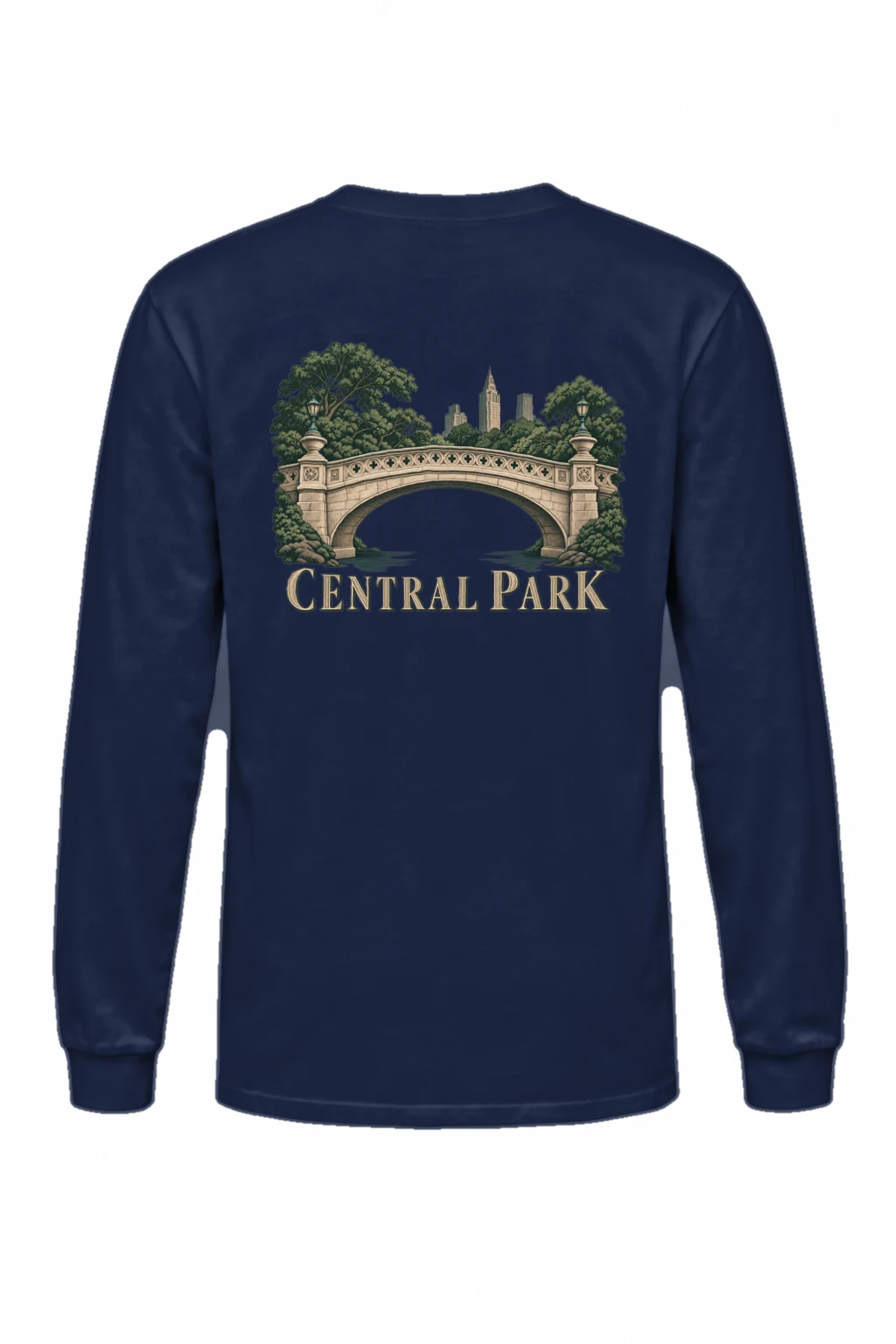 "Central Park Reverie" Unisex Longsleeve T-shirt | Gildan 2400