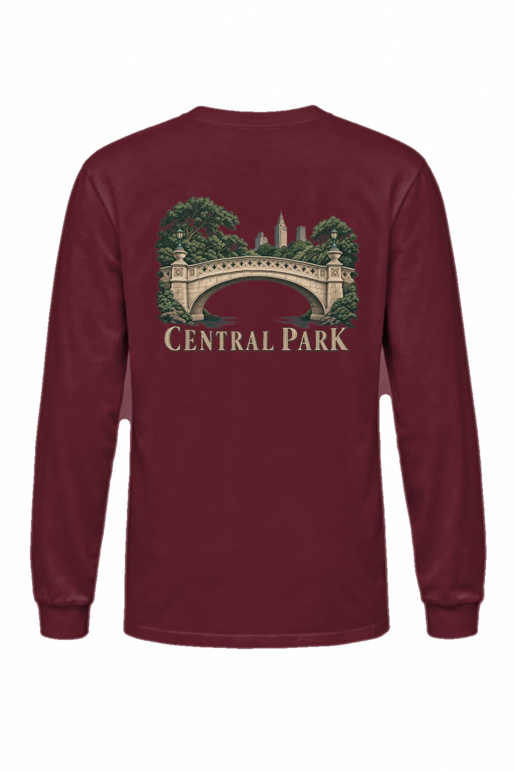 "Central Park Reverie" Unisex Longsleeve T-shirt | Gildan 2400