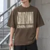 "Certainty Can Wait" Men's Oversized Heavyweight Crewneck T-Shirt