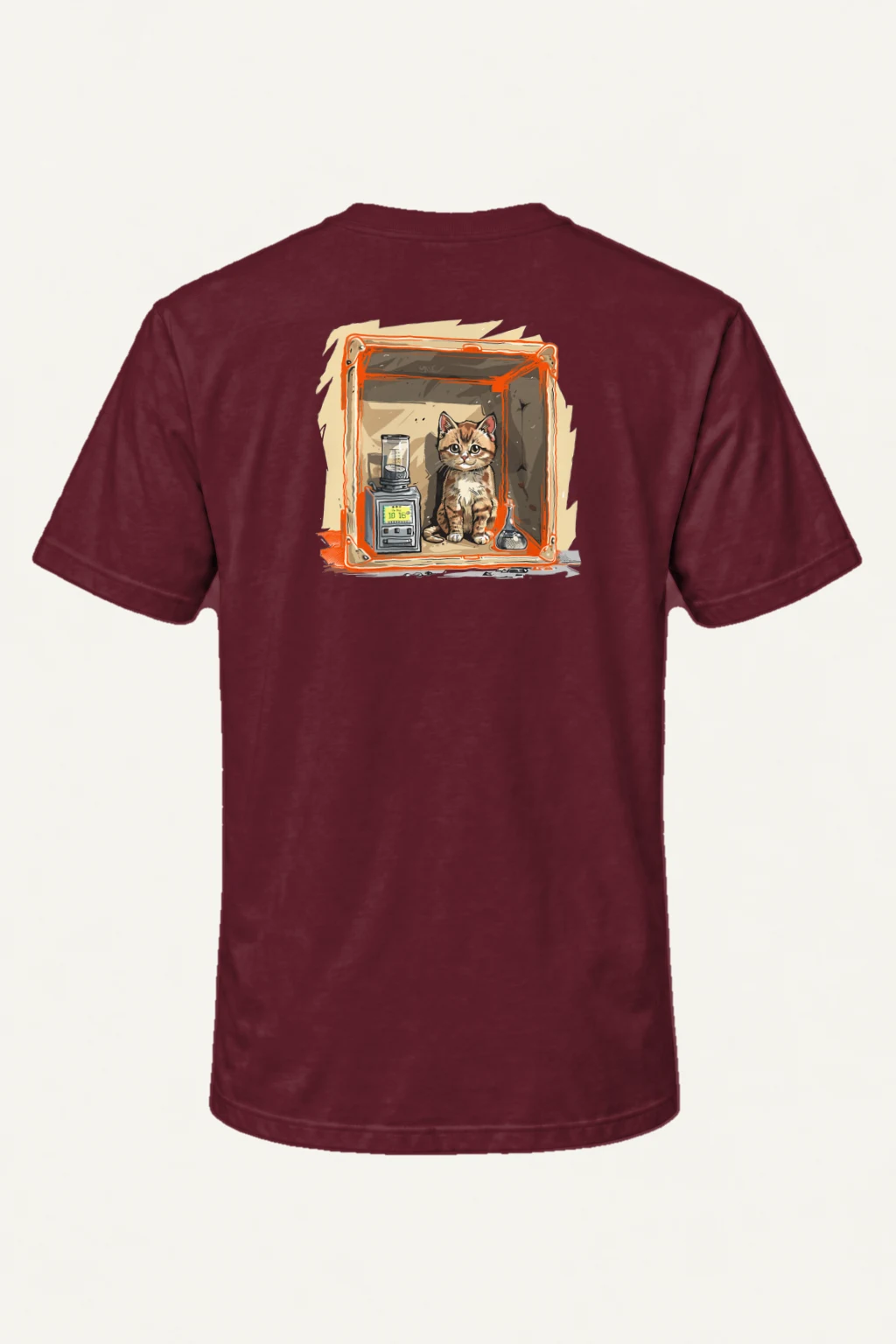 "Chamber Kitten No. 58" Heavyweight Unisex Crewneck T-shirt | Gildan 5000