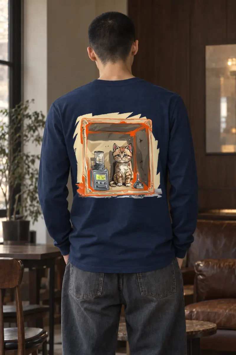 "Chamber Kitten" Unisex Longsleeve T-shirt | Gildan 2400