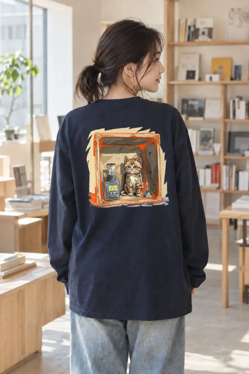 "Chamber Kitten" Unisex Longsleeve T-shirt | Gildan 2400