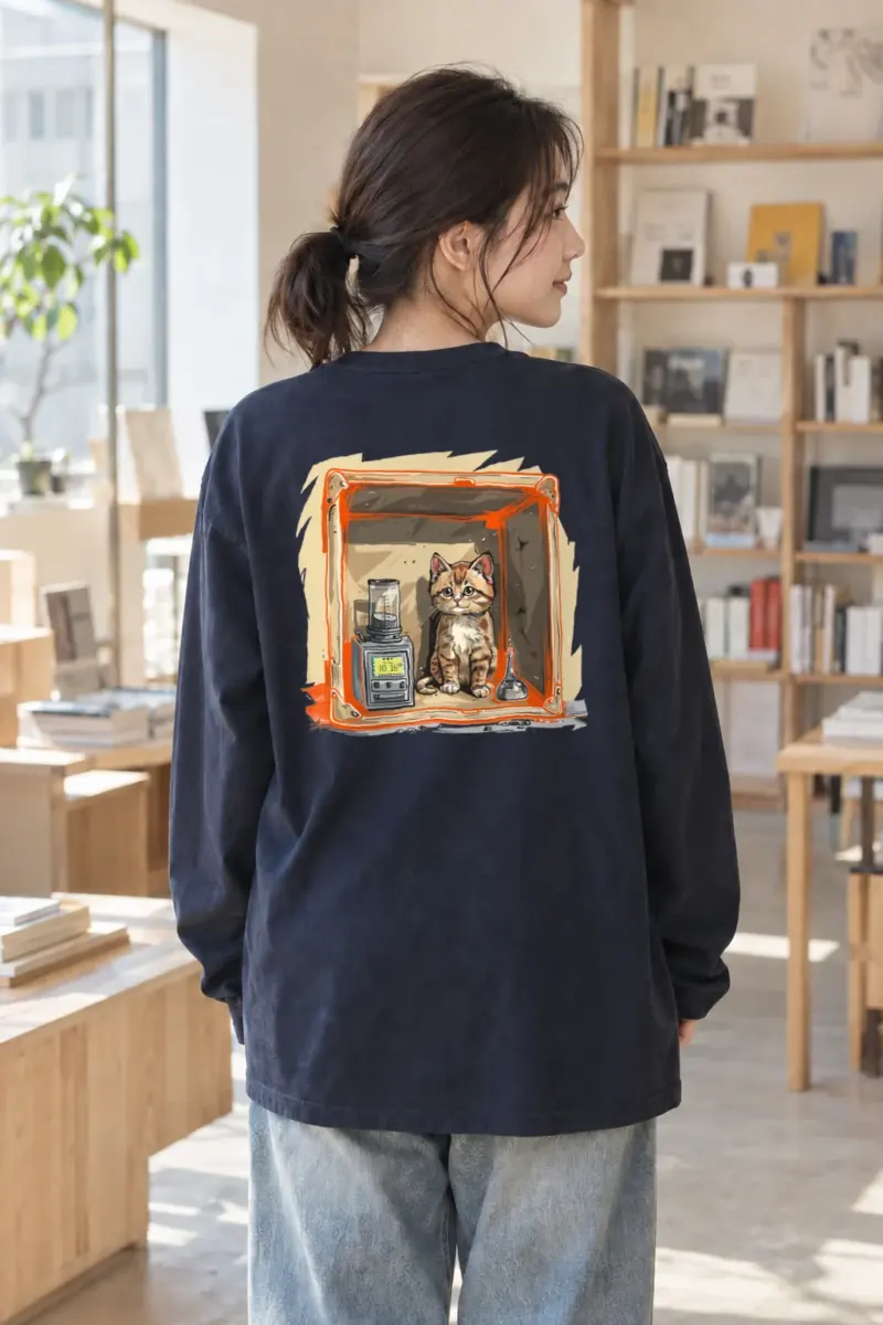 "Chamber Kitten" Unisex Longsleeve T-shirt | Gildan 2400