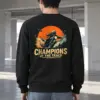 "Champions Of The Track" Heavy Blend Unisex Crewneck Sweatshirt