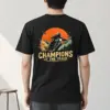 "Champions Of The Track" Heavyweight Unisex Crewneck T-shirt