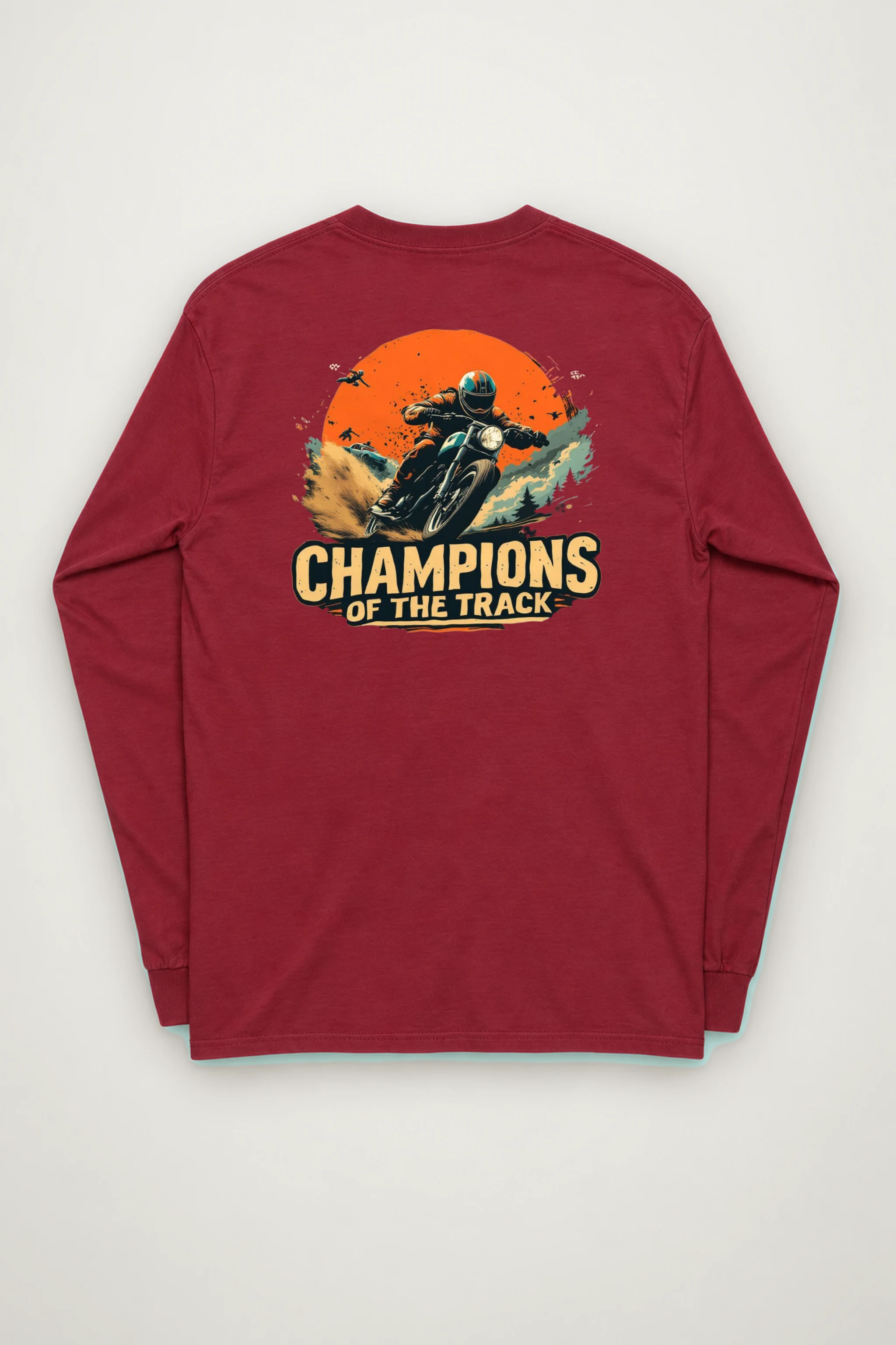 "Champions Of The Track" Unisex Longsleeve T-shirt