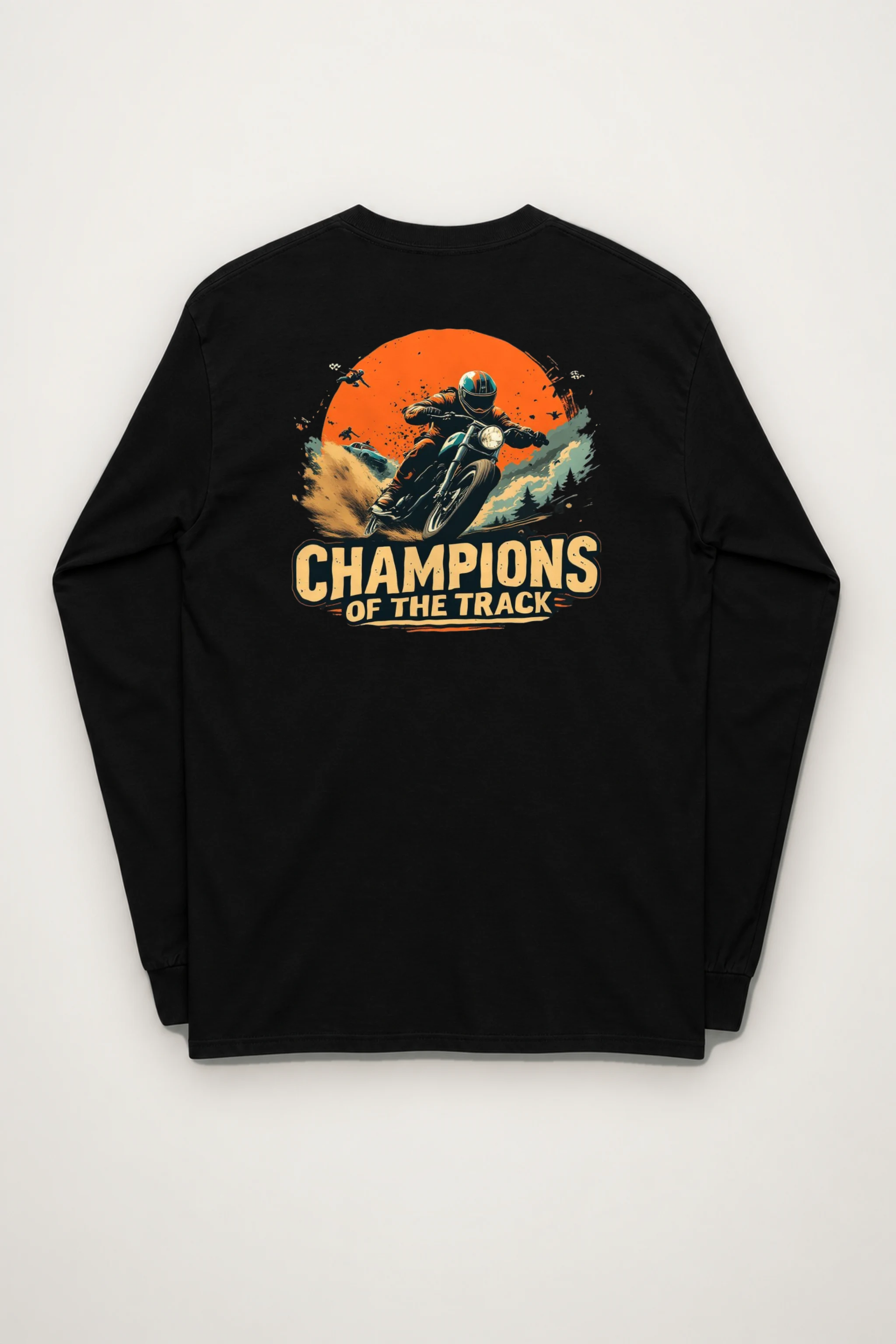 "Champions Of The Track" Unisex Longsleeve T-shirt