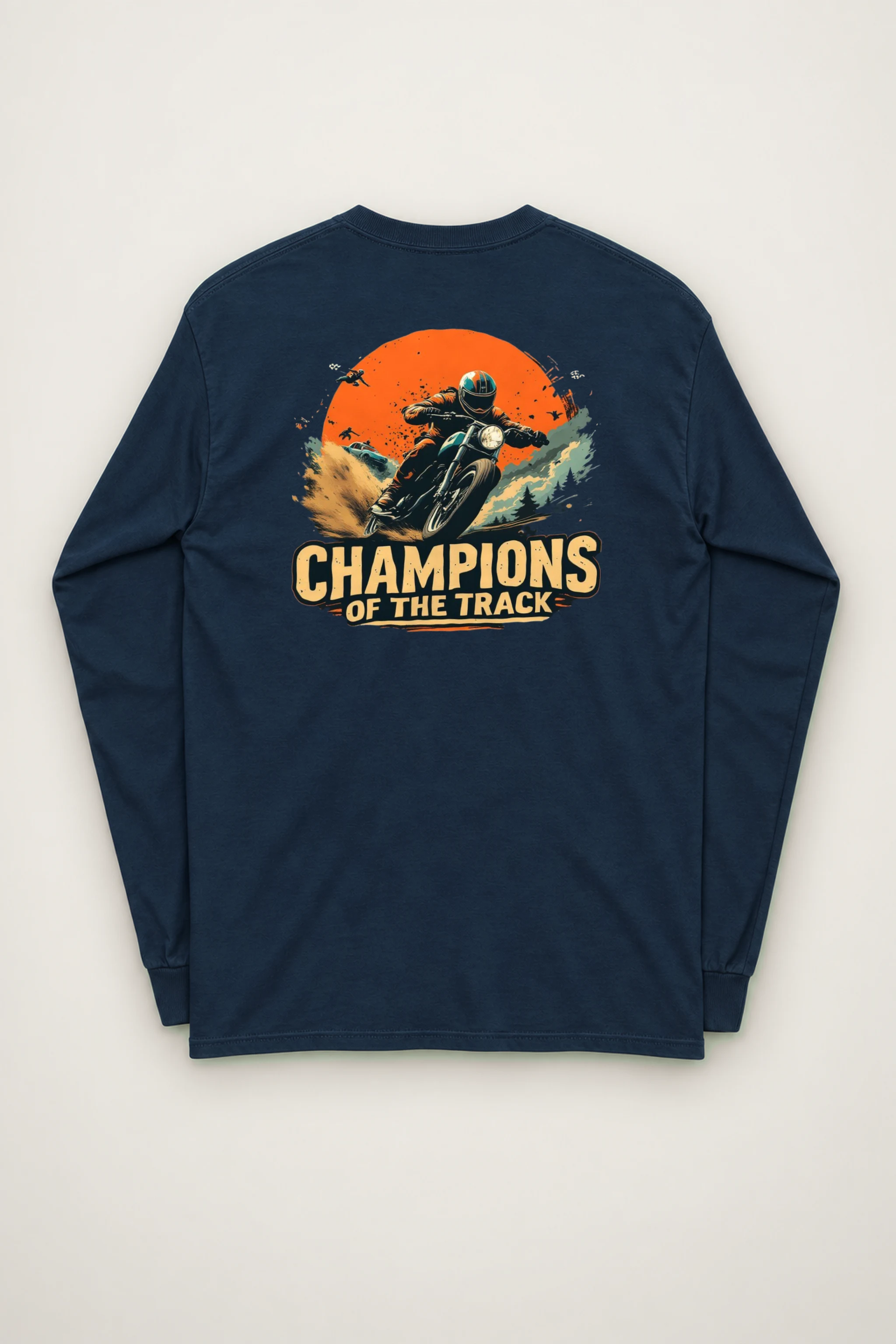 "Champions Of The Track" Unisex Longsleeve T-shirt
