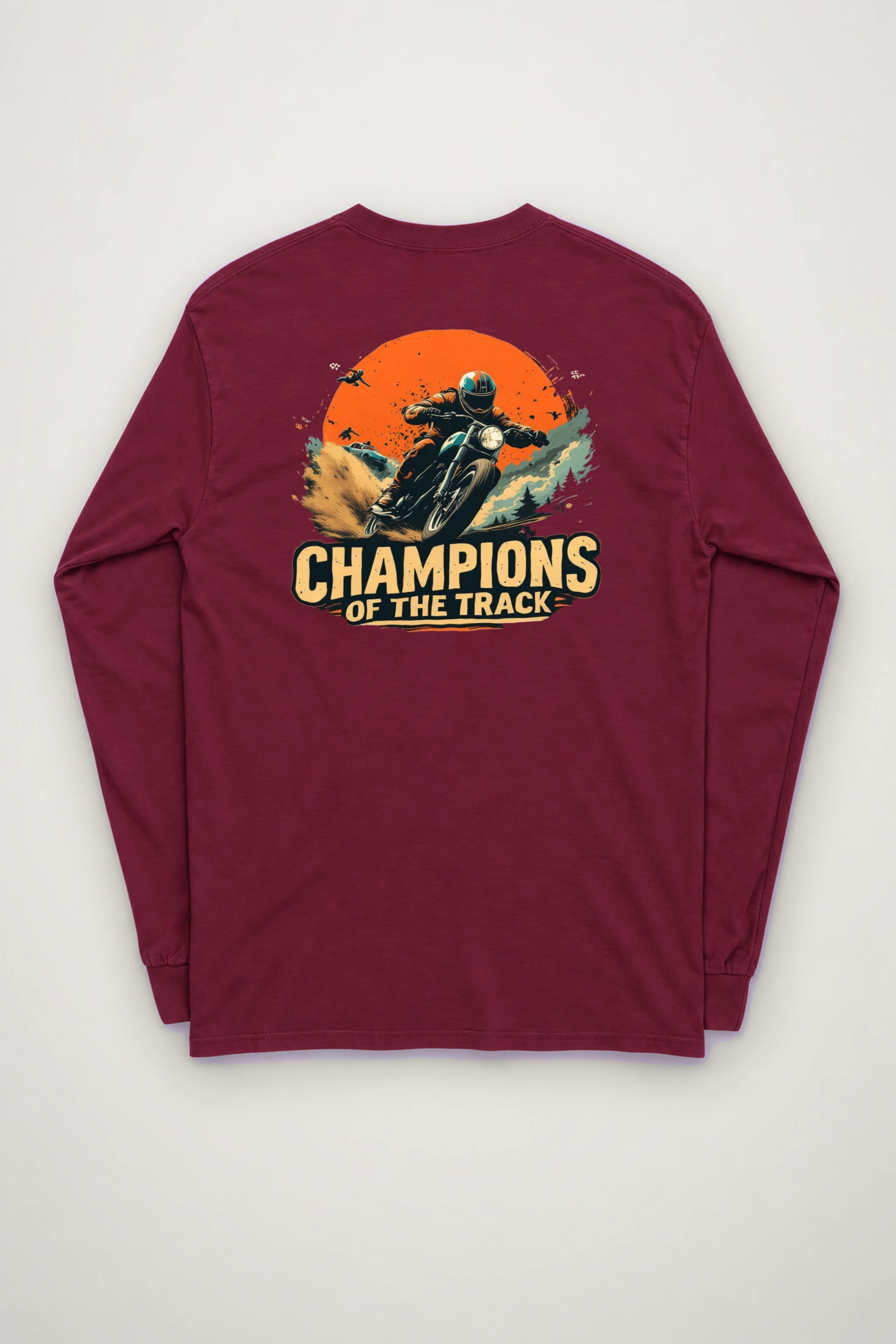 "Champions Of The Track" Unisex Longsleeve T-shirt