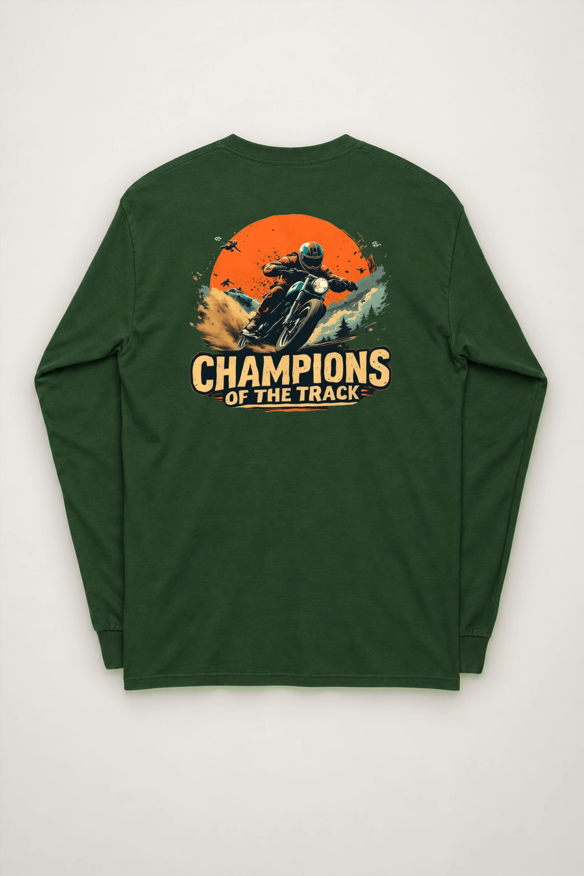 "Champions Of The Track" Unisex Longsleeve T-shirt
