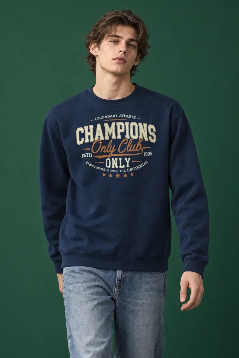 "Champions Only Club" Heavy Blend Unisex Crewneck Sweatshirt