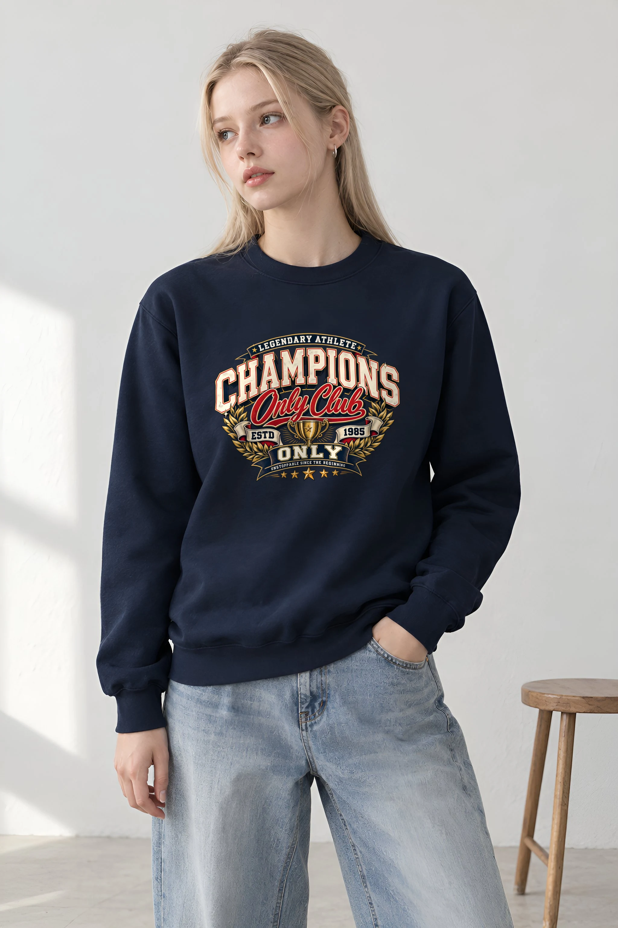 "Legendary Athlete Champions" 1 Crewneck Sweatshirt