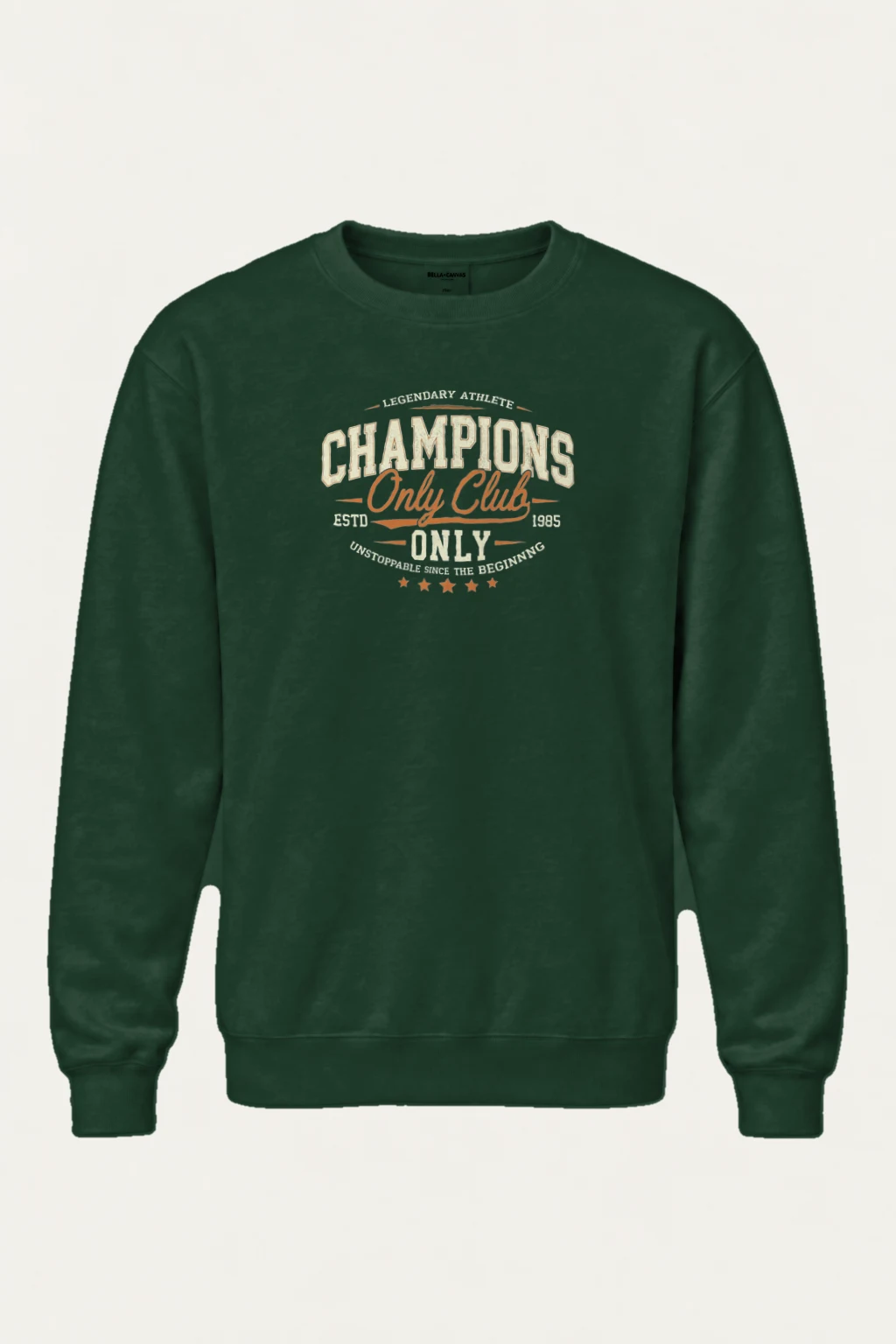 "Champions Only Club" Heavy Blend Unisex Crewneck Sweatshirt | Gildan 18000