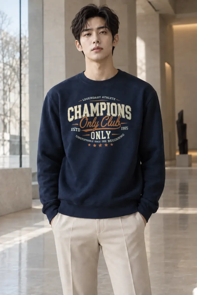 "Champions Only Club" Heavy Blend Unisex Crewneck Sweatshirt | Gildan 18000
