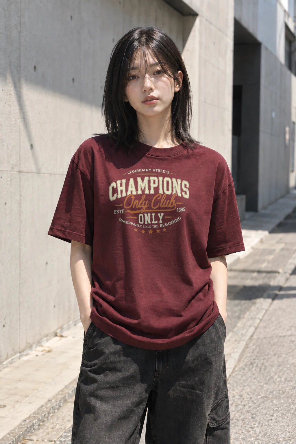 "Champions Only Club" Heavyweight Unisex Crewneck T-shirt | Gildan 5000