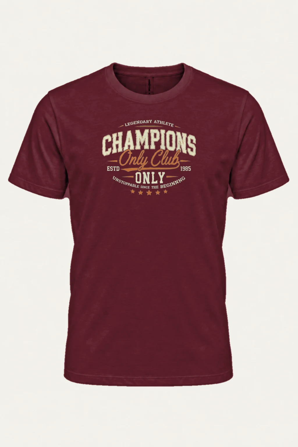 "Champions Only Club" Heavyweight Unisex Crewneck T-shirt | Gildan 5000