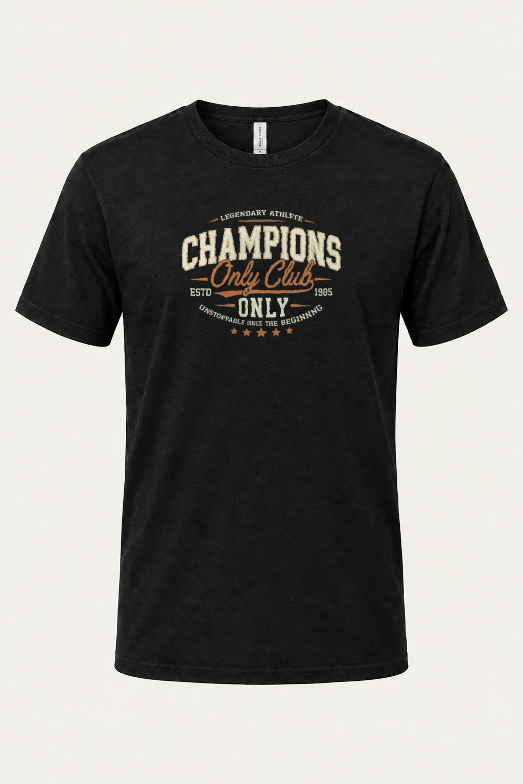 "Champions Only Club" Heavyweight Unisex Crewneck T-shirt | Gildan 5000