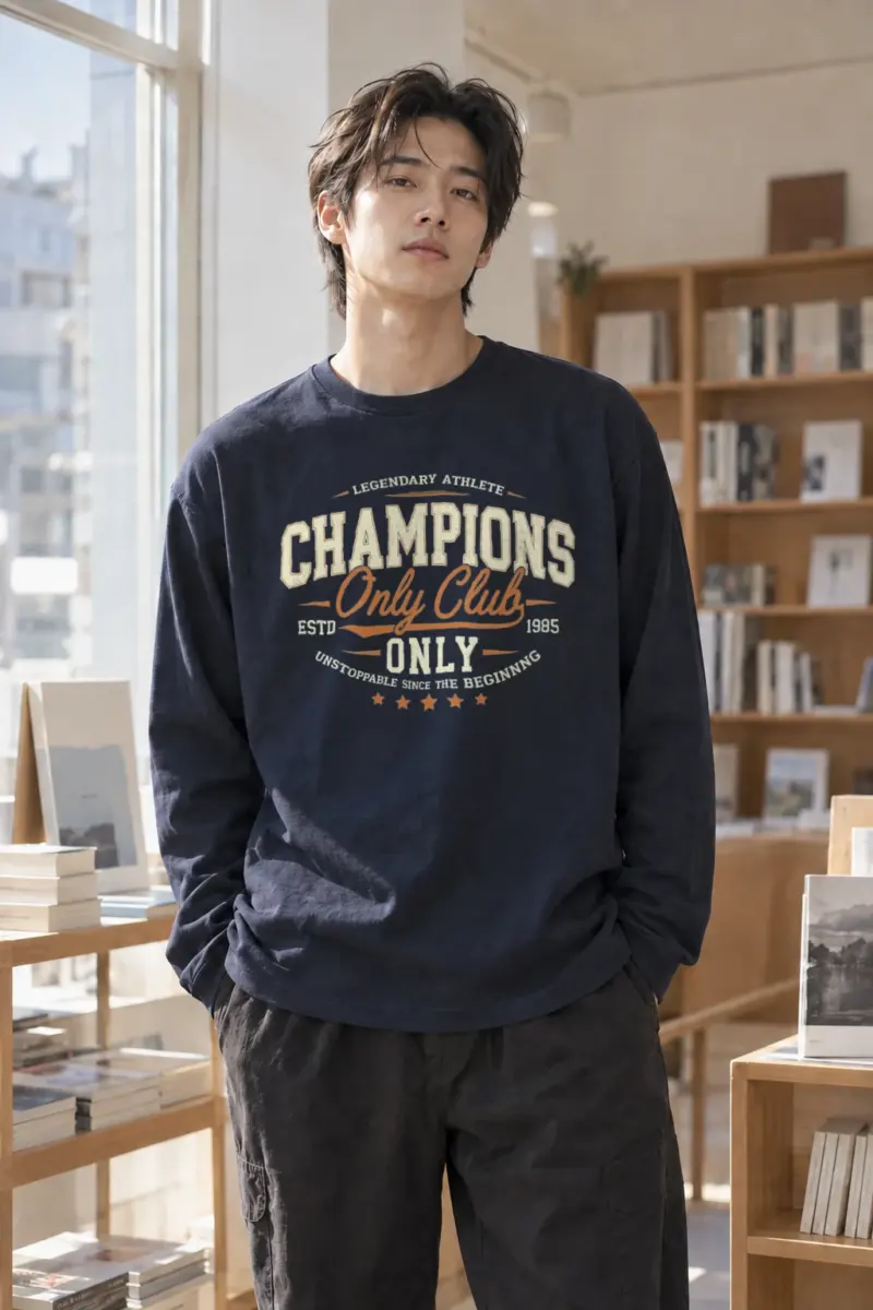 "Champions Only Club" Unisex Longsleeve T-shirt | Gildan 2400