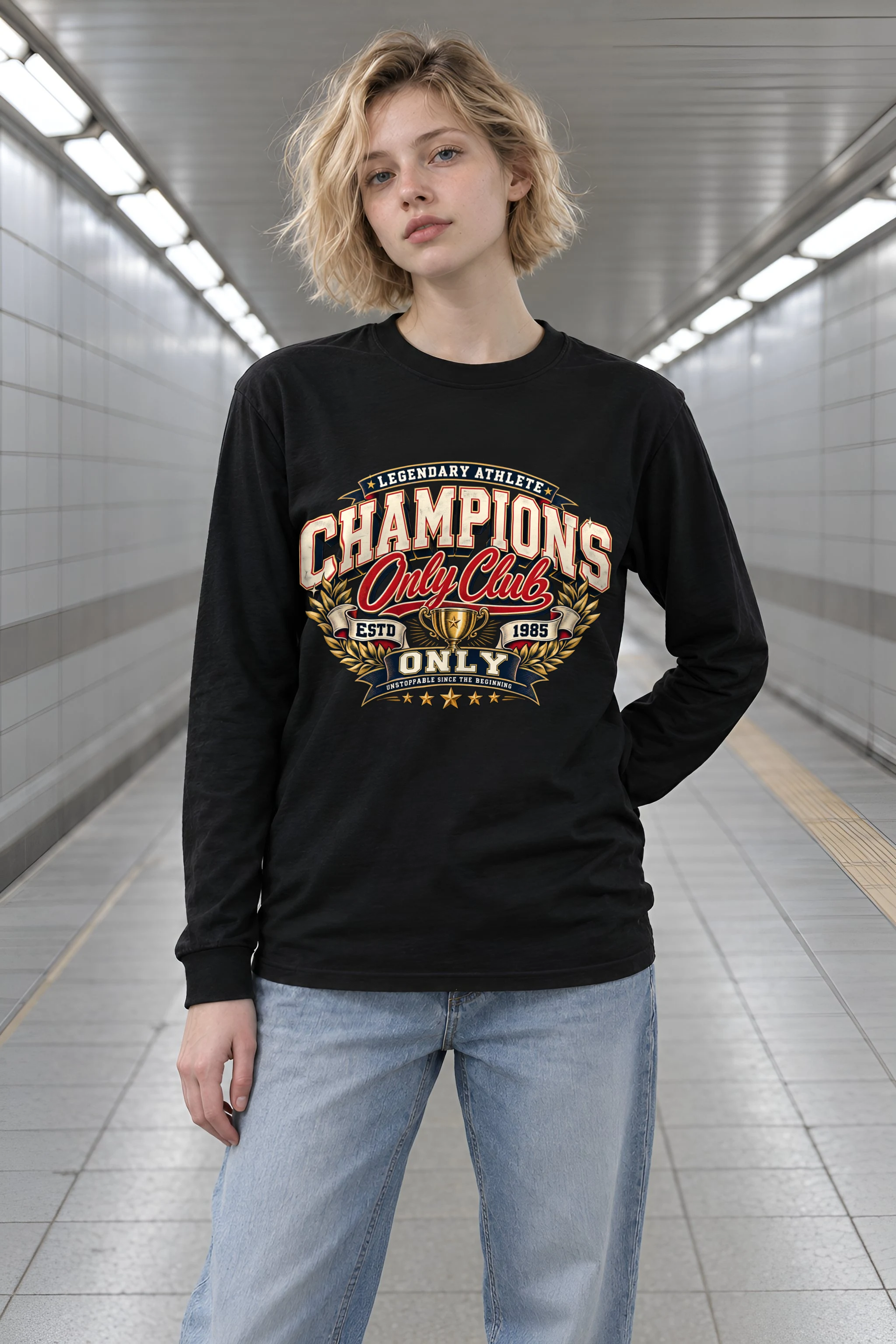 "Legendary Athlete Champions" Unisex Longsleeve T-shirt