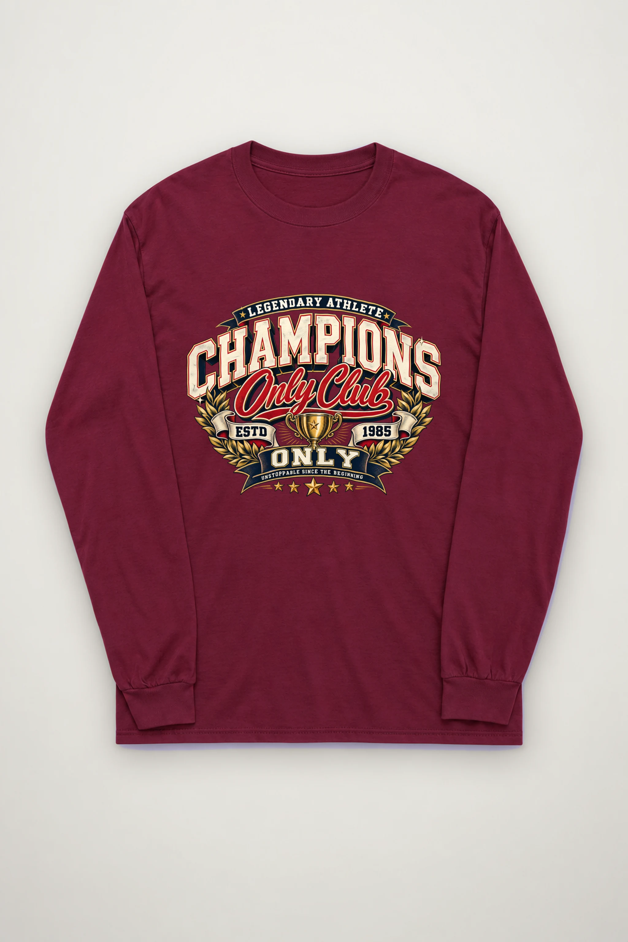 "Legendary Athlete Champions" Unisex Longsleeve T-shirt