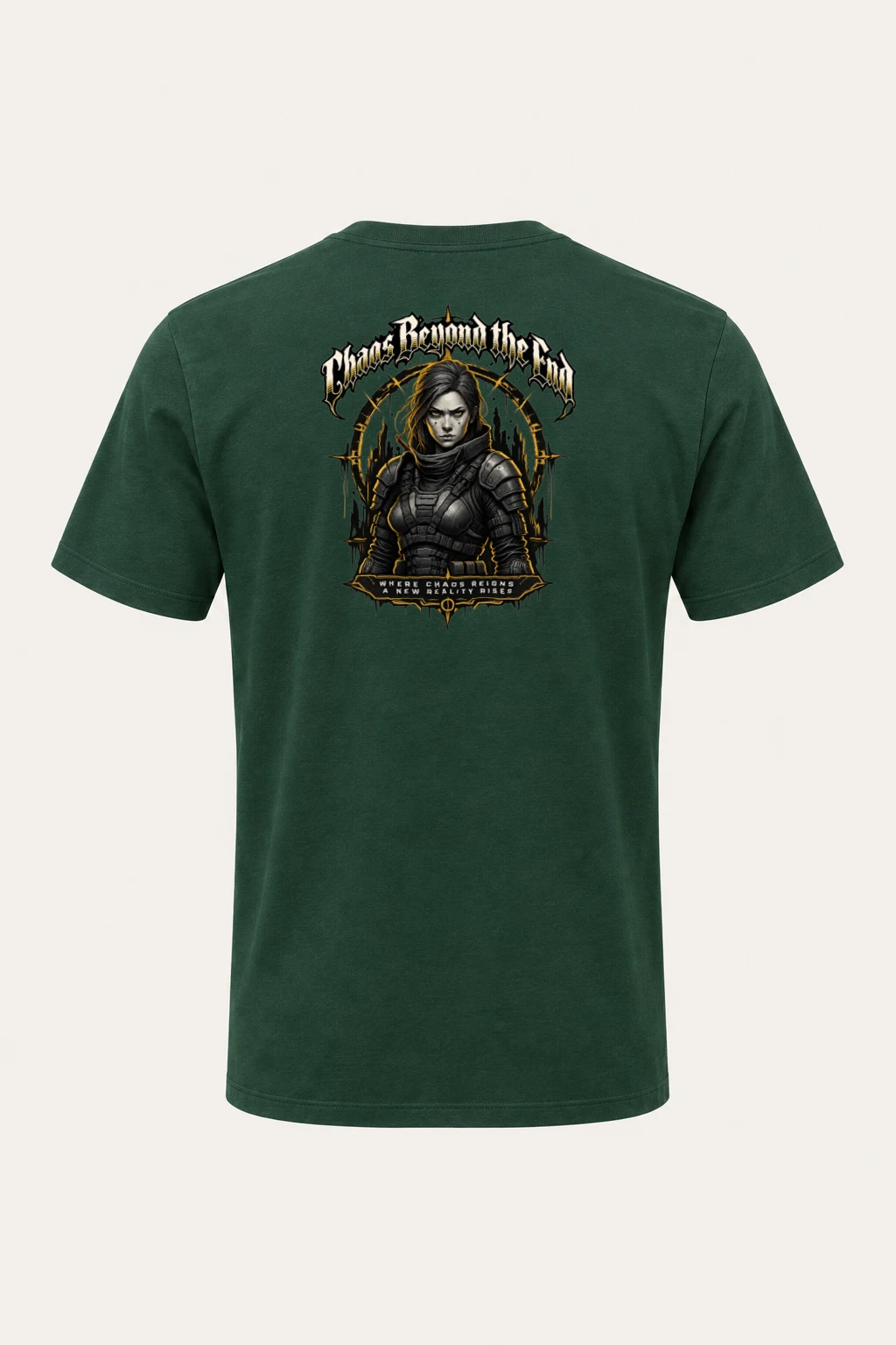 "Chaos Rebuild" Heavyweight Unisex Crewneck T-shirt | Gildan 5000
