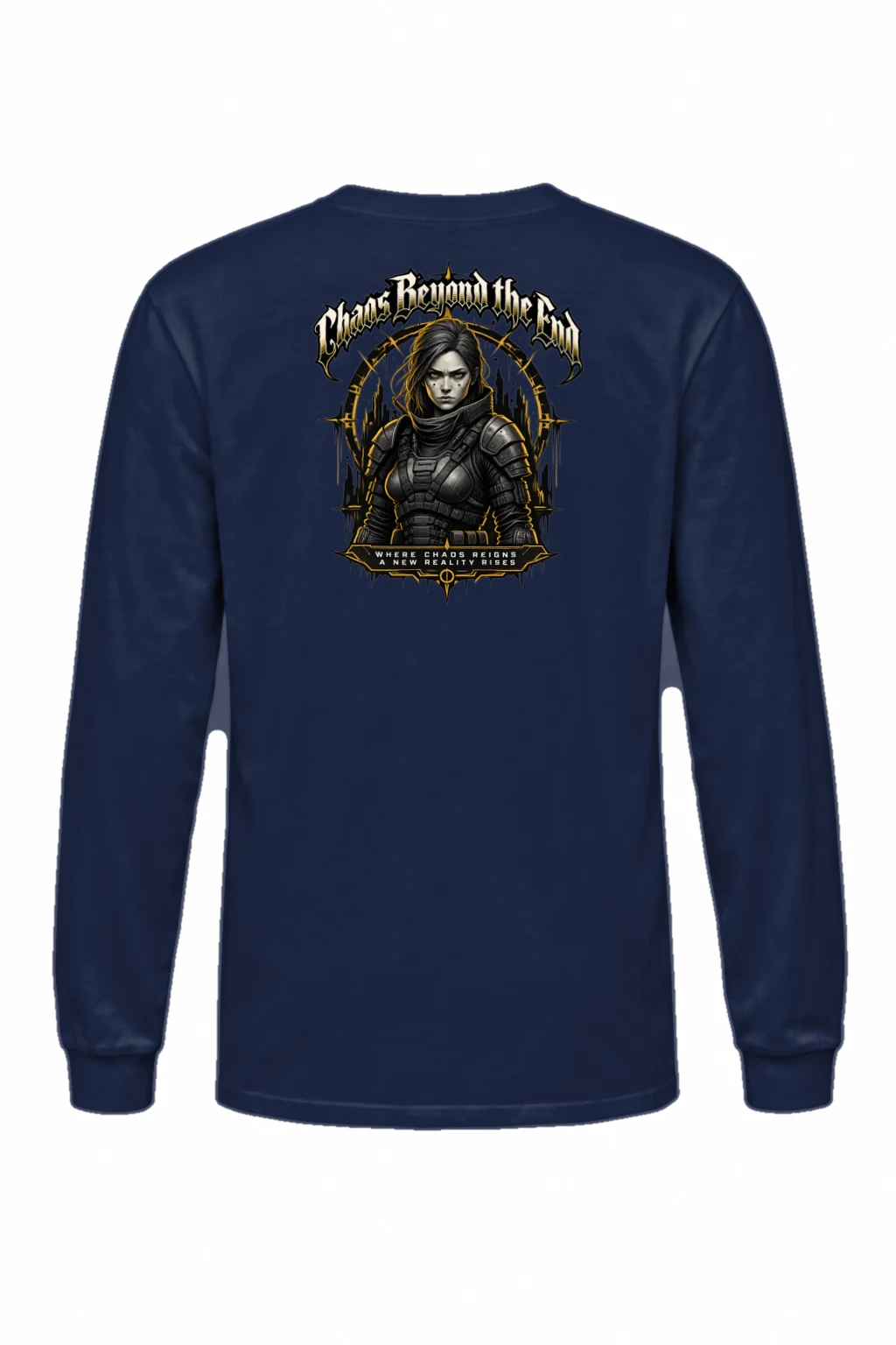 "Chaos Rebuild World" Unisex Longsleeve T-shirt | Gildan 2400