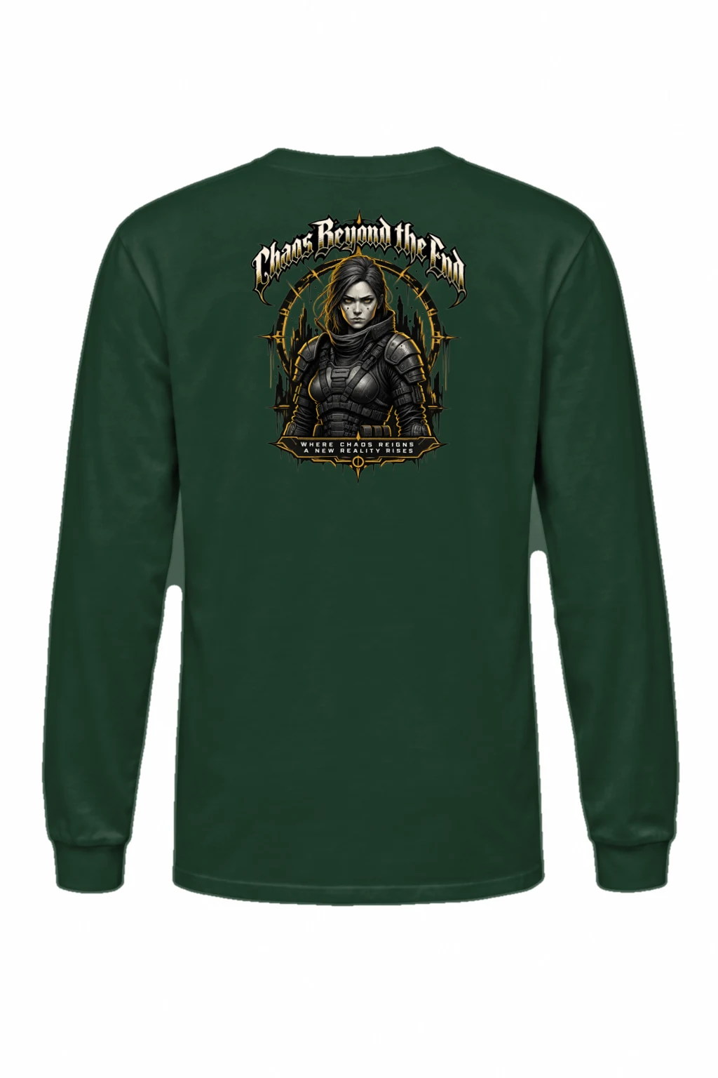 "Chaos Rebuild World" Unisex Longsleeve T-shirt | Gildan 2400