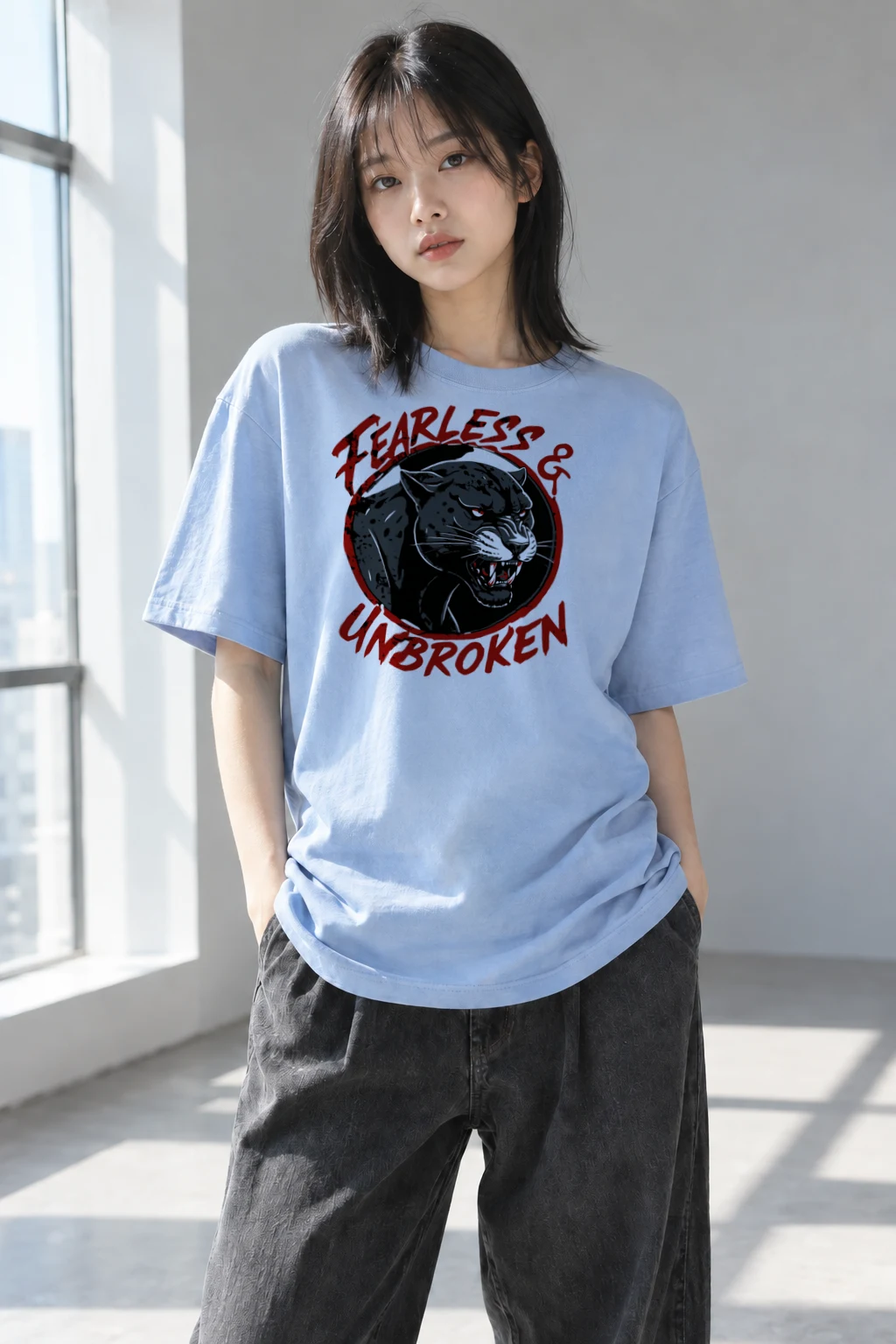 "Charles & Unbroken" Heavyweight Unisex Crewneck T-shirt | Gildan 5000