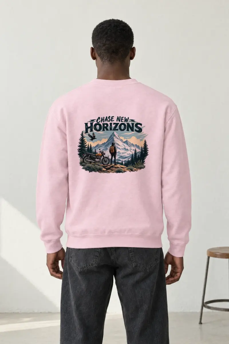 "Chase New Horizons" Heavy Blend Unisex Crewneck Sweatshirt | Gildan 18000