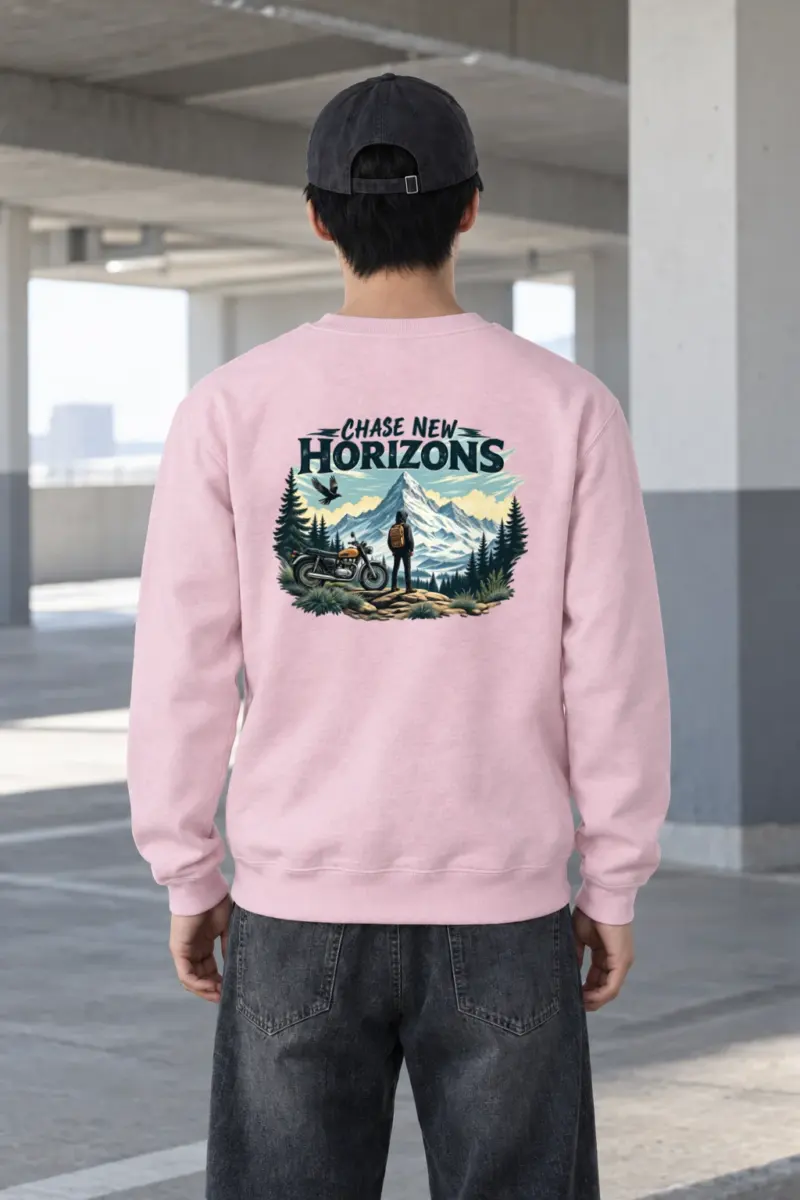 "Chase New Horizons" Heavy Blend Unisex Crewneck Sweatshirt